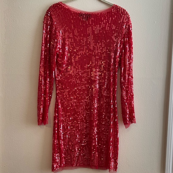 Arden B Mini sequin sheer dress - Picture 1 of 2